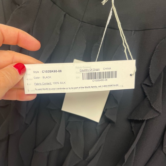 New w tags Worth silk skirt - Picture 3 of 6